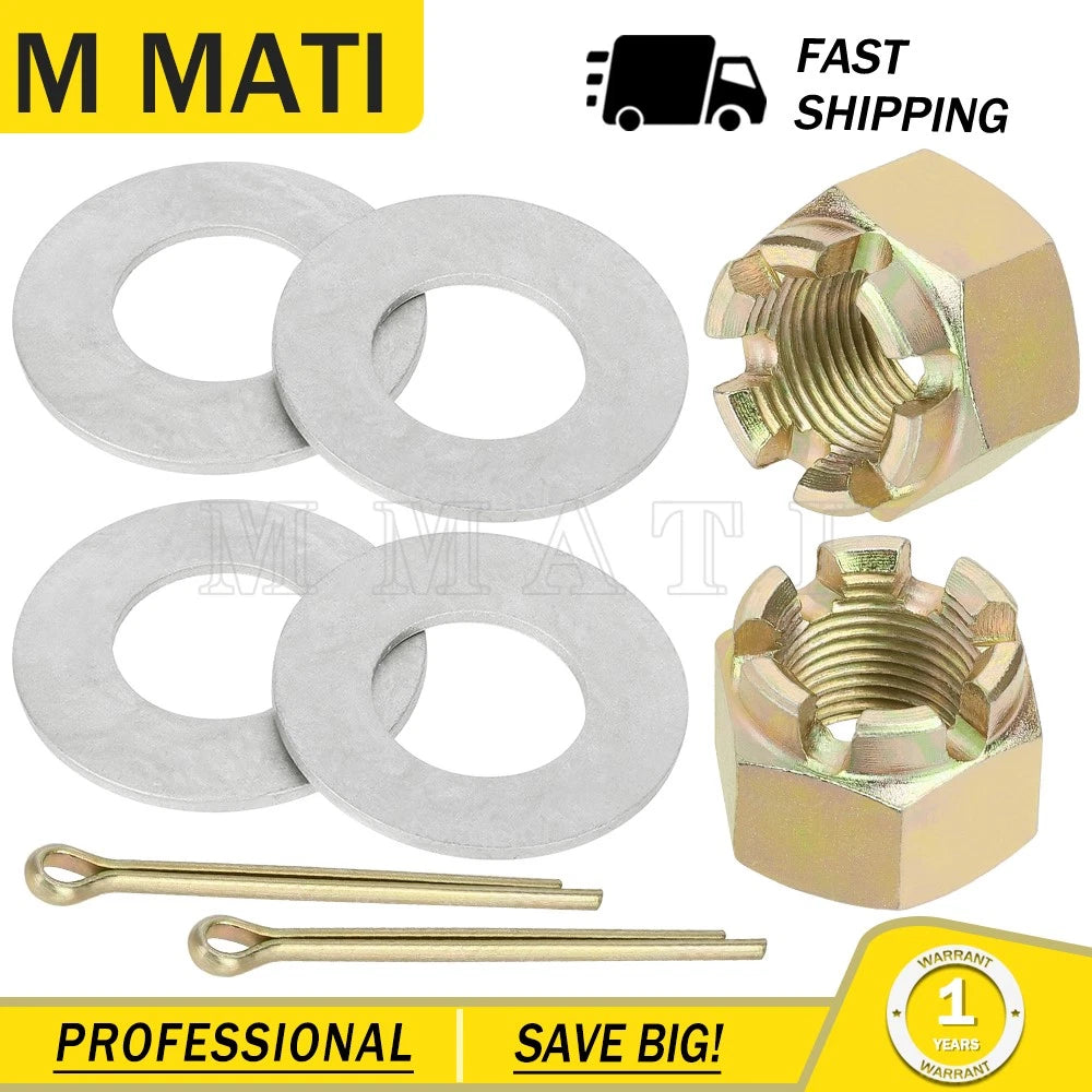 2X Clutch Washer & Rear Axle Nut for Polaris Ranger RZR (2008–2023)