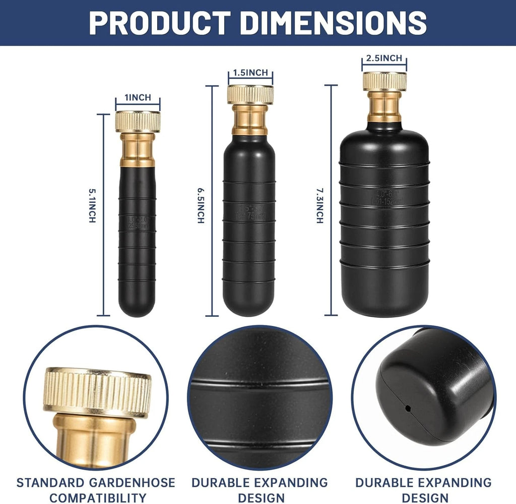 3 Pcs Drain Bladders for Automotive Use