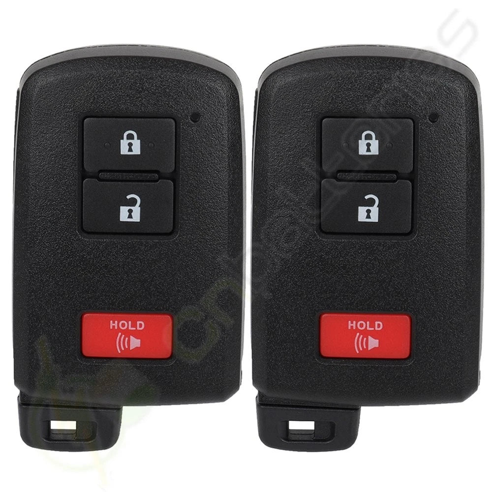 2X Keyless Entry Remote Key Fob for Toyota Tacoma (2015–2020)