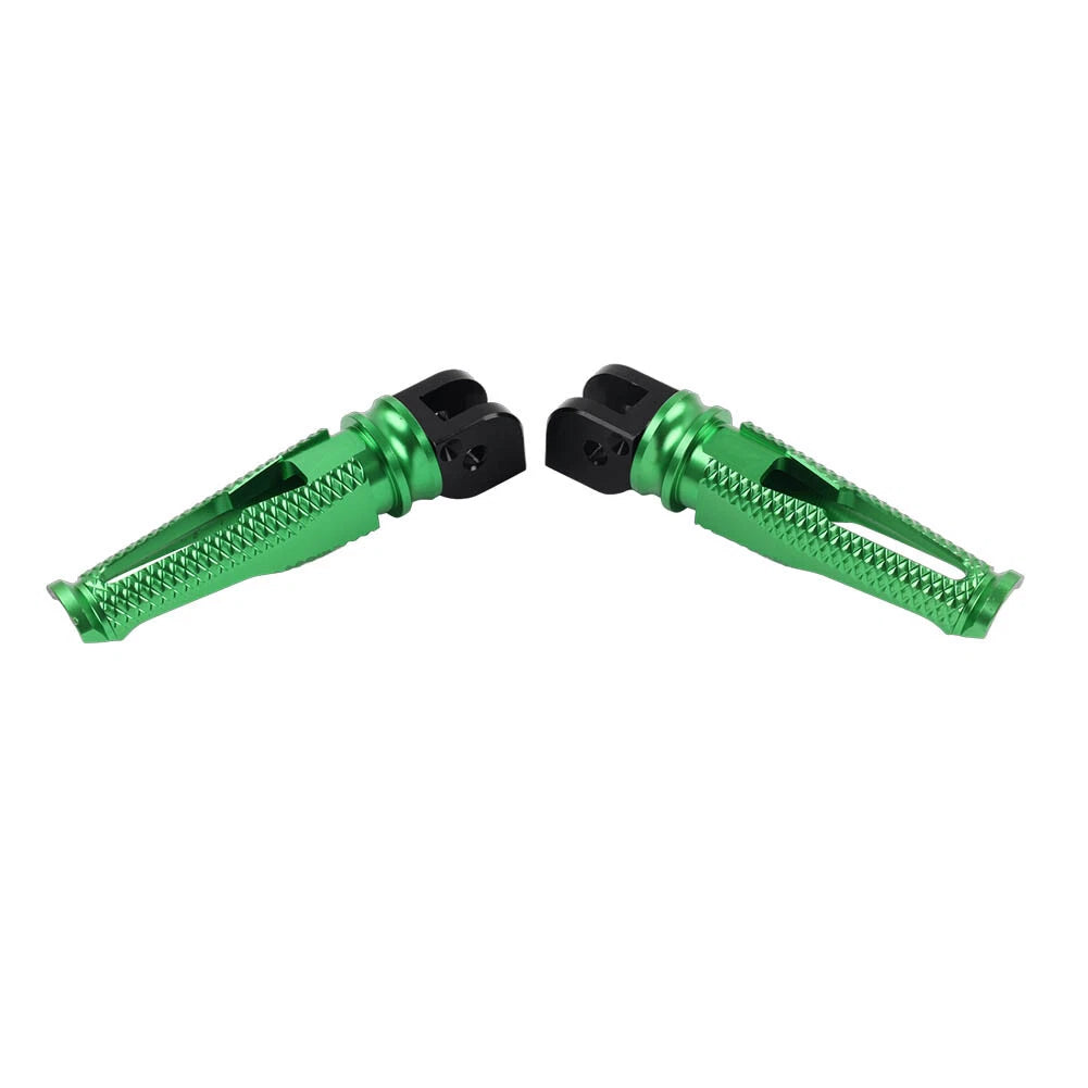 Passenger Foot Pegs Set of 2 Green for Ducati Monster 696/796/695/659 Dark 749 999/S/R