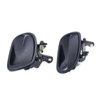 4pc Front/Rear Outer Door Handle Black for Honda Civic EK (1996–2000)