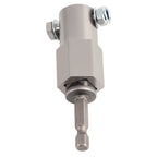 Stainless Steel Trailer Jack Crank Handle Cordless Drill Adapter Set