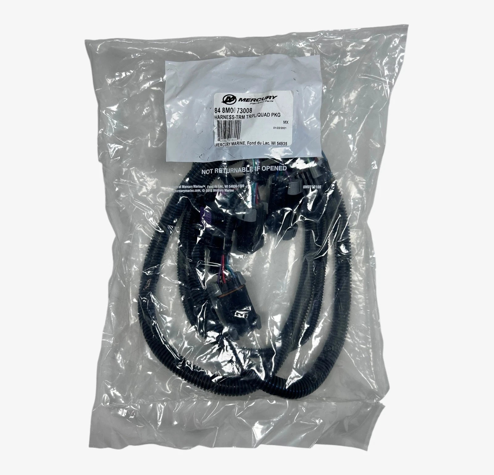 Triple Trim Harness Cable Assembly for Mercury Marine (8M0073008)