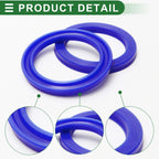 Set of 5 Oil Seal Rotary Shaft Seal 80x105x10mm High Pressure for Various Models