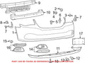 Fog Light Trim for Dodge Grand Caravan (2011–2020) OEM Mopar