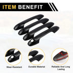 Set of 4 Exterior Door Handle Covers for Toyota Tacoma (2016–2023) Black