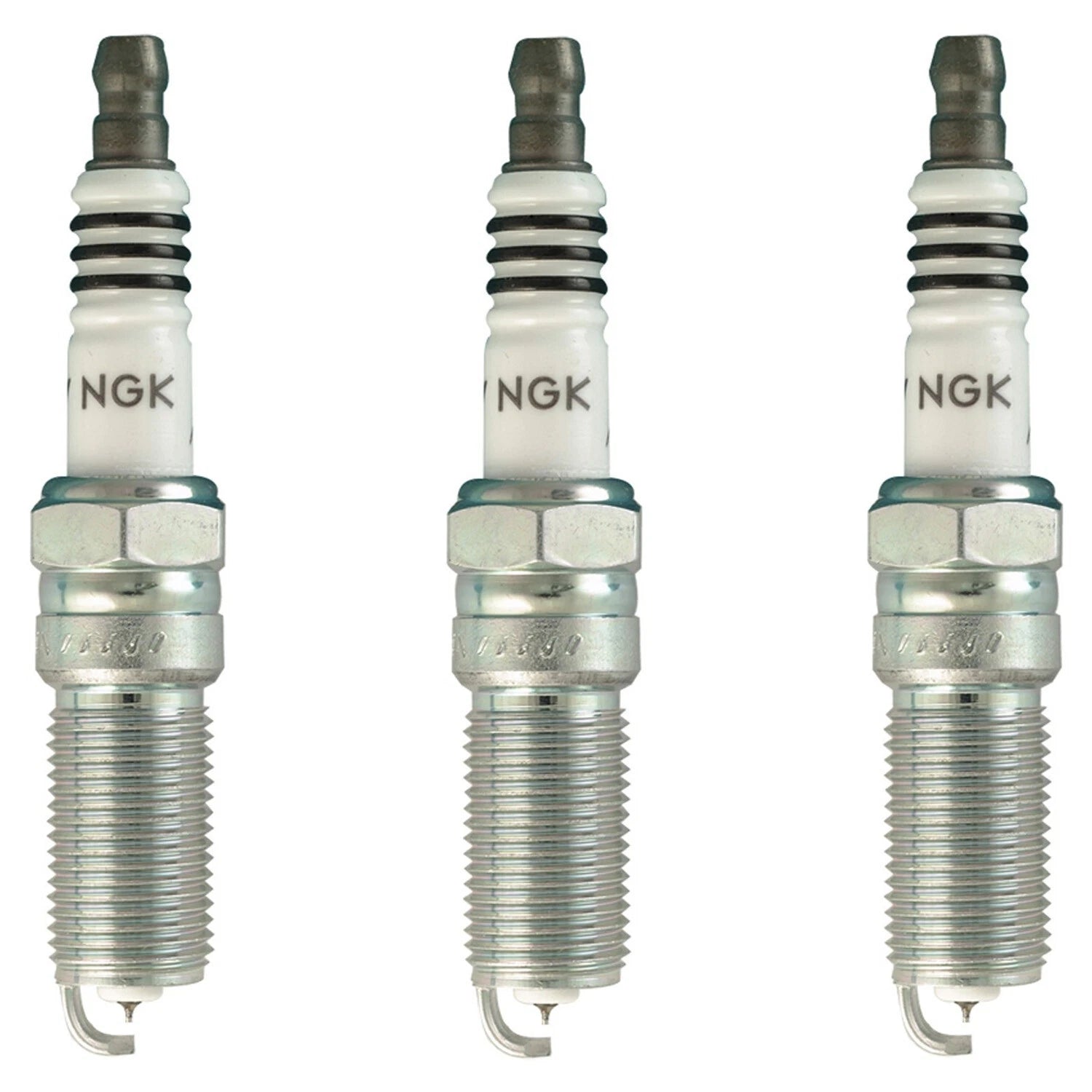 Set of 3 NGK Iridium IX Spark Plugs LTR6IX for Ford Escape (2020–2021)