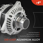 Alternator for Ford Explorer Police Interceptor (2020–2023) V6 3.3L 210A