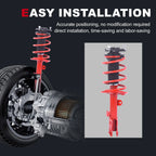 Pair Front Struts with Coil Spring Assembly for Toyota Corolla (2014-2019)