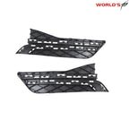 Fog Light Cover Set for Honda Odyssey (2014–2017) Black Front