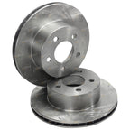 Front Drilled + Slotted Disc Rotor Brake Pads Set for Cherokee XJ (1994-1998)