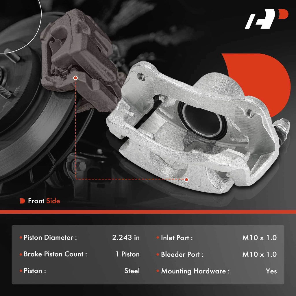 Front Brake Caliper with Bracket for Honda CR-V (2005-2006) Civic (2012-2015)