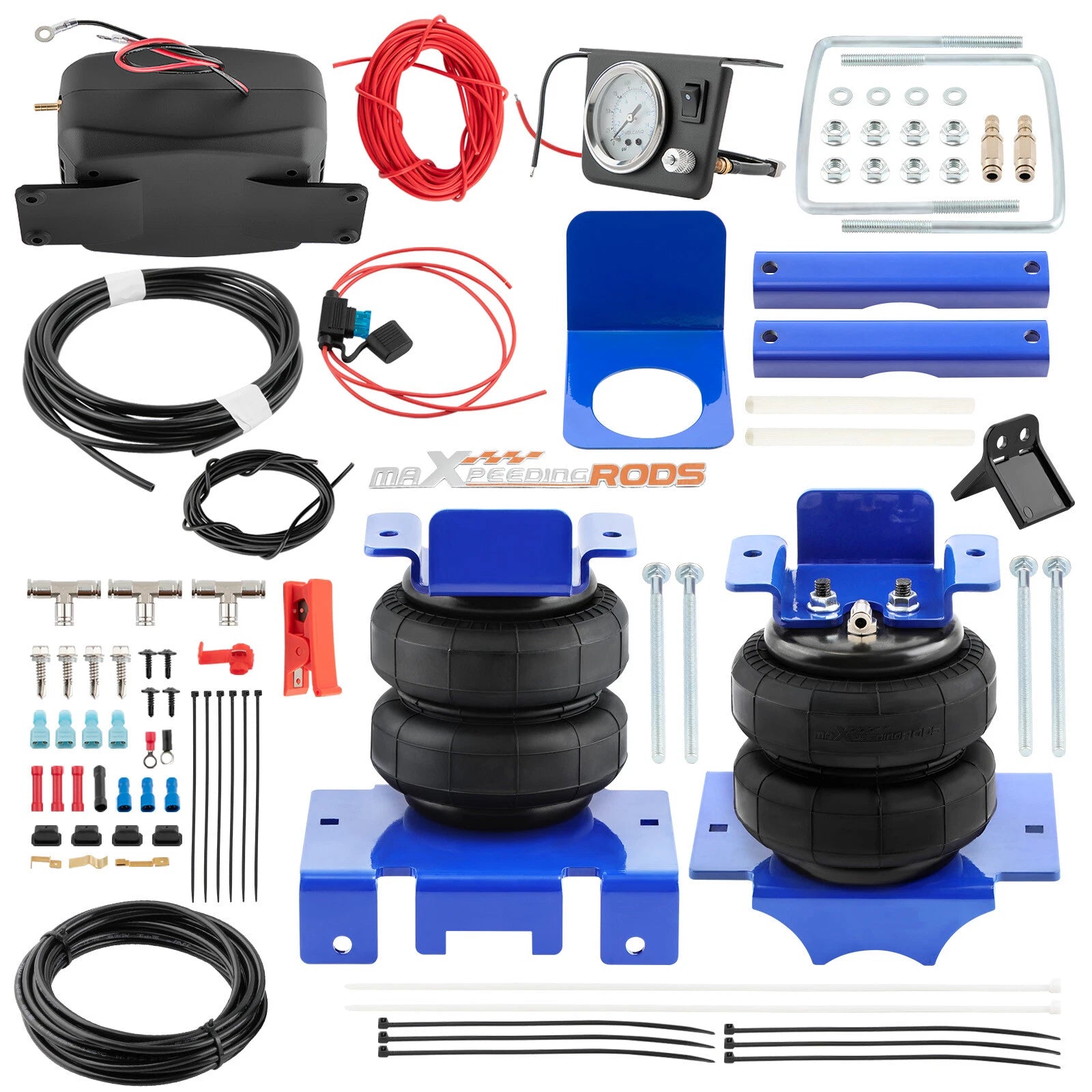 Air Suspension Helper Spring Compressor Kit for Dodge Ram 1500 (2002–2023)