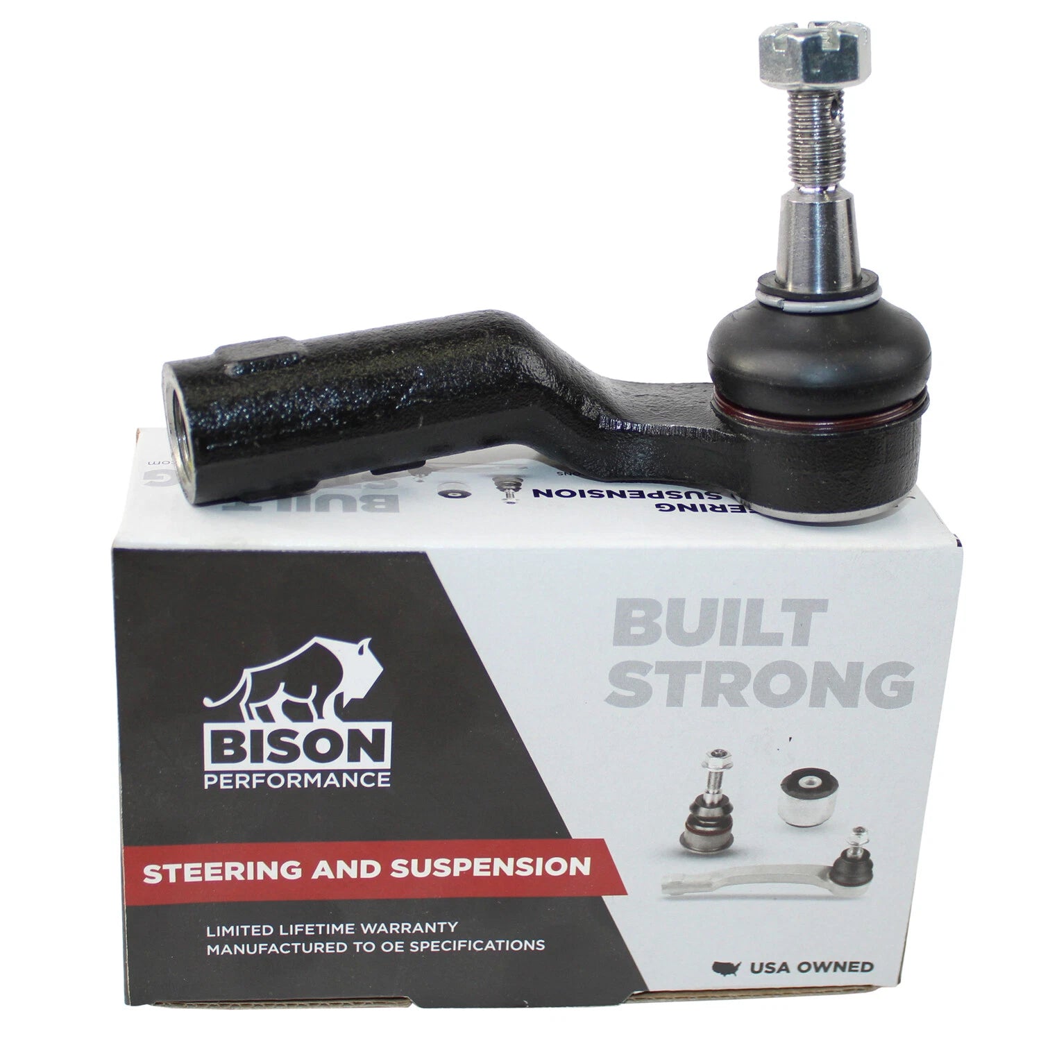 Passenger Right Outer Steering Tie Rod End for Mazda 3 Sport (2004–2013)