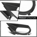 Front Bumper Fog Light Bezel for Audi Q7 (2010–2015) Left Side