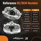 Rear Disc Brake Calipers for Chevrolet S10/GMC Sonoma (1998–2004)
