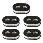 Set of 5 Air Filters for Lawn Mower