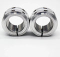 Set of 4 Billet Axle Anti Fade Lock Nuts for KFX400 LTZ400 LT250 (2003–2009)