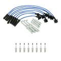 NGK Wire Set & 8 G-Power Platinum Spark Plugs for Mazda B2300 B2500 Ranger (1998–2005)