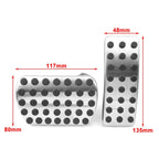 Sport Brake Gas Pedal Cover Pad for Mercedes-Benz A B M GLA GLE GLS (2013-2023)