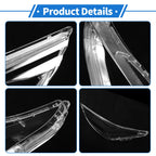 Headlight Lens Cover for Hyundai Sonata (2011–2014) PC Clear