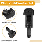 2X Front Windshield Washer Nozzle Gasket for Hyundai Santa Fe 