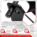 Gooseneck Trailer Lock for RVs, Livestock Haulers, Trailers (2010–2023)