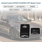 Set of 2 Central Control Sport EcoPro Off Button Covers for BMW 1 2 3 4 Series