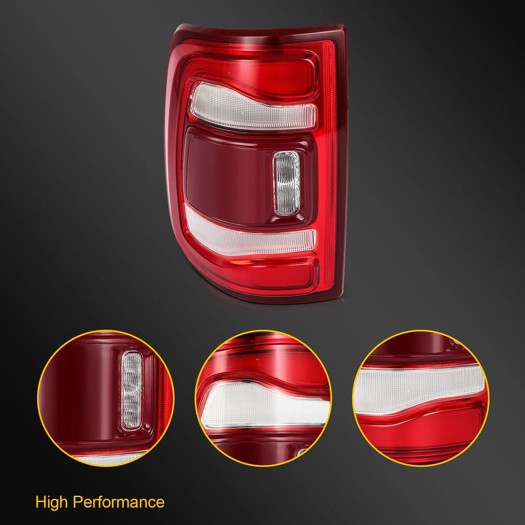 Full LED Tail Light Assembly for Ram 2500 3500 (2019–2024) Left Side