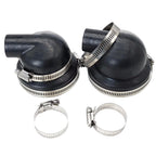 2pcs Heat Exchanger End Cap for Volvo Penta MD 2030 (Replacement 3580326, 145536370)