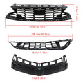 Front Bumper Upper & Lower Grille for Chevrolet Camaro LT/LS (2019–2024)