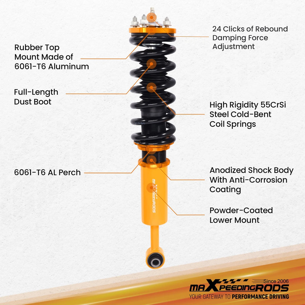Coilover Shock Strut Kit for Lexus IS300 IS200 (1999-2005)