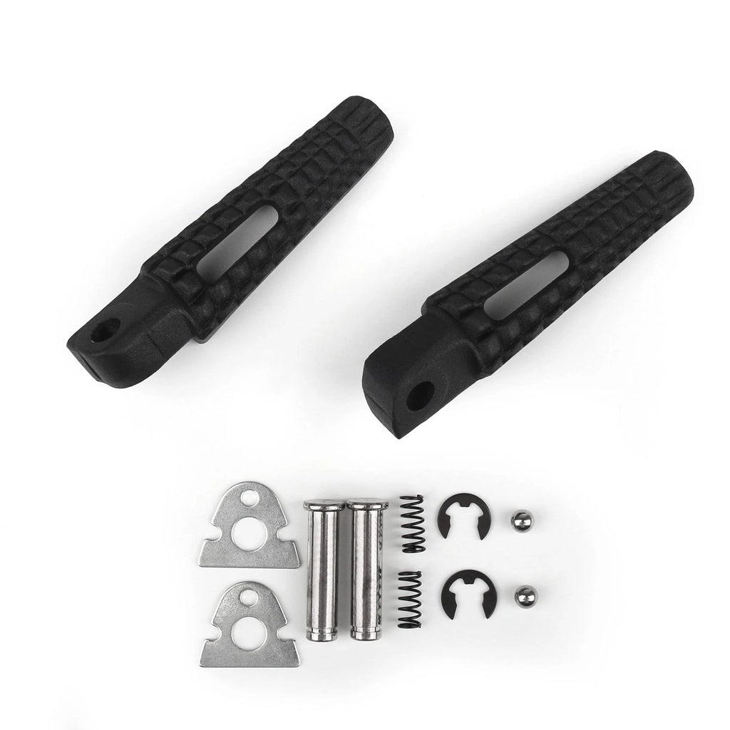 Aluminum Rear Passenger Footrests Foot Pegs for Suzuki GSXR 600 750 (2006–2012)