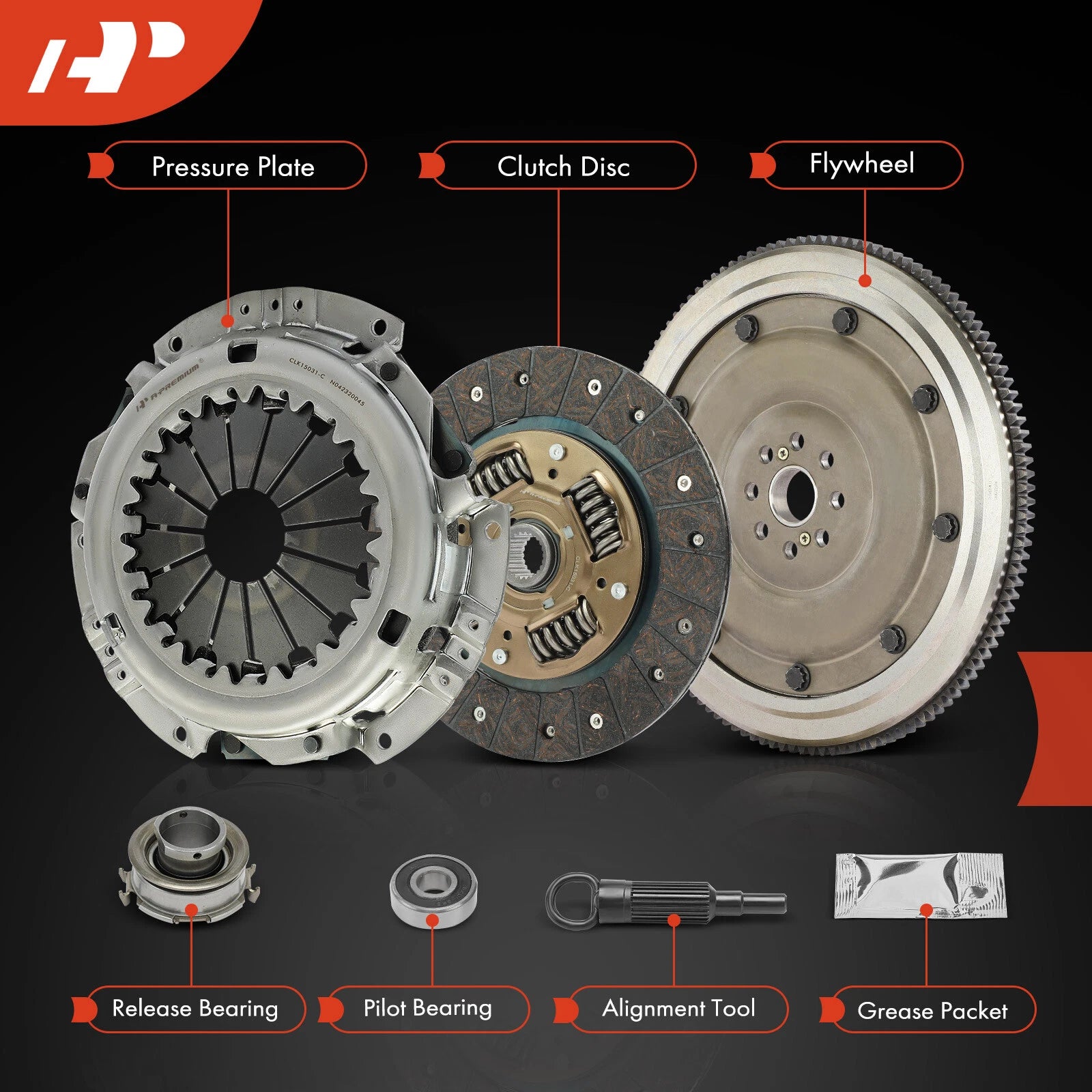 Clutch Kit and Flywheel for Subaru Impreza, Forester (2012-2016)