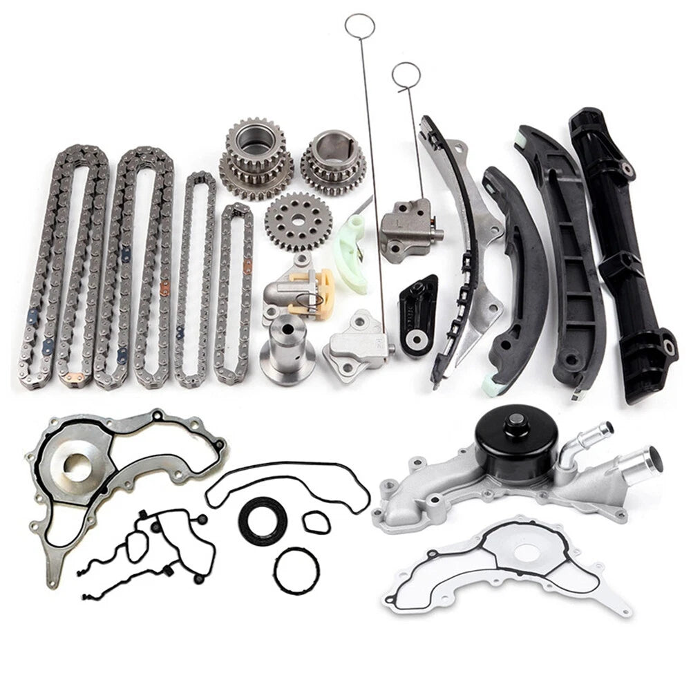 Timing Chain Kit with Cover Gasket and Water Pump for Dodge Challenger (2011–2014)