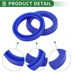 Set of 5 Oil Seal Rotary Shaft Seal 45x60x10mm High Pressure TPU