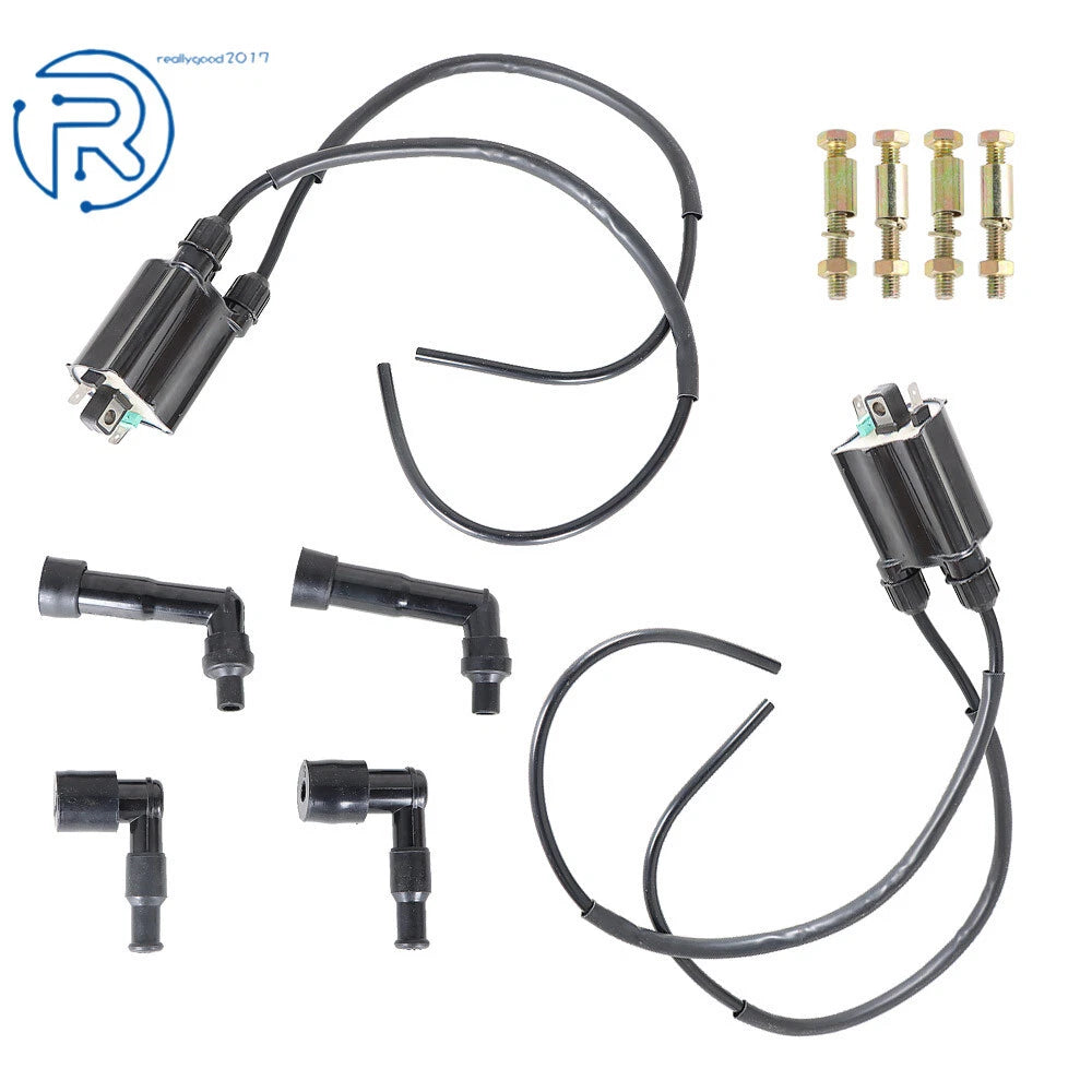 Complete Ignition Coil Wire Cap Kit for Kawasaki Vulcan 1500 Classic (1997–2008)