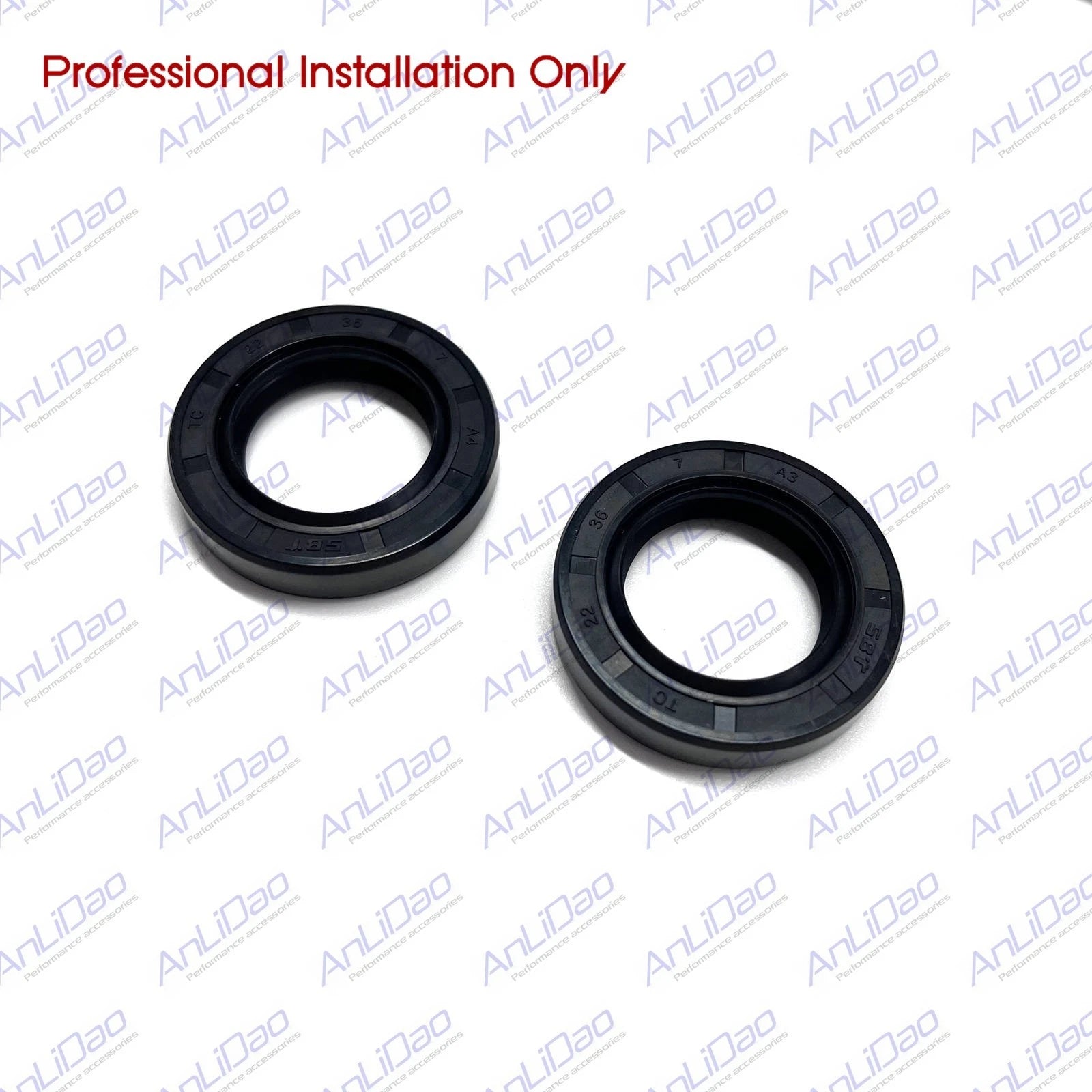 2Pcs Oil Seal for Mercury Outboard (26-83406M, 26-854017, 18-0296)