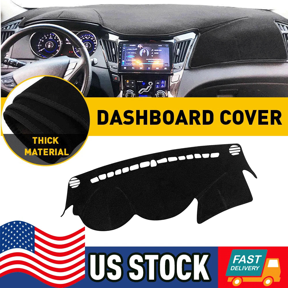 Dashboard Cover Mat for Hyundai Sonata (2011–2014)