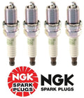 Set of 4 NGK G-Power Spark Plugs for Audi BMW Geo Honda Isuzu (7092 BKR6EGP)
