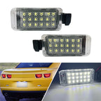 White LED License Plate Lights for Chevrolet Camaro (2010-2013)