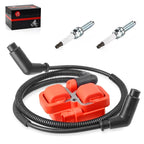Ignition Coil & Spark Plug with Wire Cap for Can-Am Maverick 1000R (2013-2018)