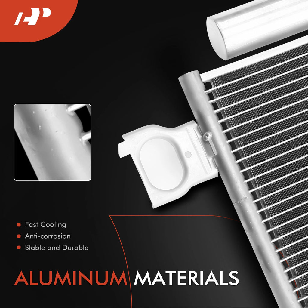 A/C Condenser with Receiver Drier for Mercedes-Benz C350 CLK350 (2006–2009)