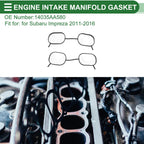 Engine Intake Manifold Gasket for Subaru Impreza (2011–2016) No. 14035AA580