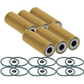 Set of 6 Engine Oil Filters for Ford Lincoln V6 Turbo