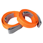 2X 2" x 7 FT Lifting Sling Straps for Heavy-Duty Use (18800lbs)