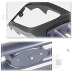 2X Powdercoated Black Lift Front Upper Control Arms for Dodge Ram 1500 (2009–2022)