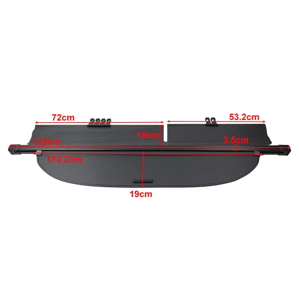 Retractable Cargo Cover Shade for Toyota RAV4 SUV (2013-2018)
