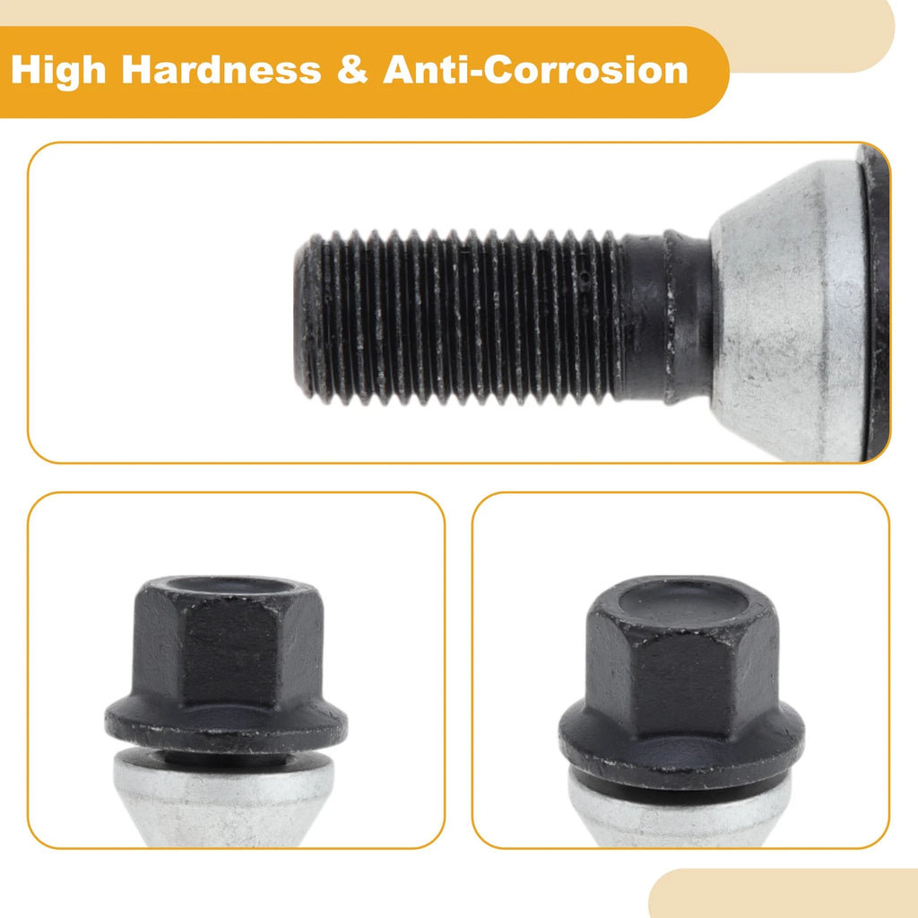 Set of 5 M14x1.5 Wheel Lug Studs for BMW X5 E53 (2002–2006)