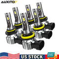 H11 H8 9006 9005 LED Headlight Bulbs Conversion Kit for High Low Beam (6500K)